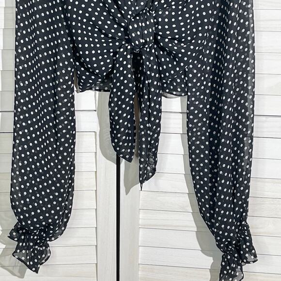Katie May Gaining Traction Polka Dot Top Size 16 - Picture 12 of 14